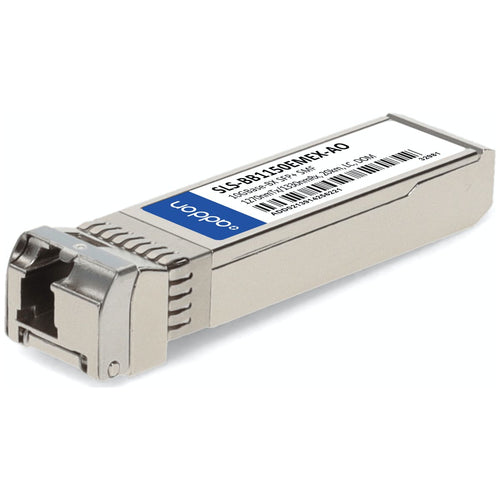 SFP+ Fiber Optic Transceiver AddOn Networks SLS-BB1150EMEX-AO 10,000 Mbit/s 20 km LC