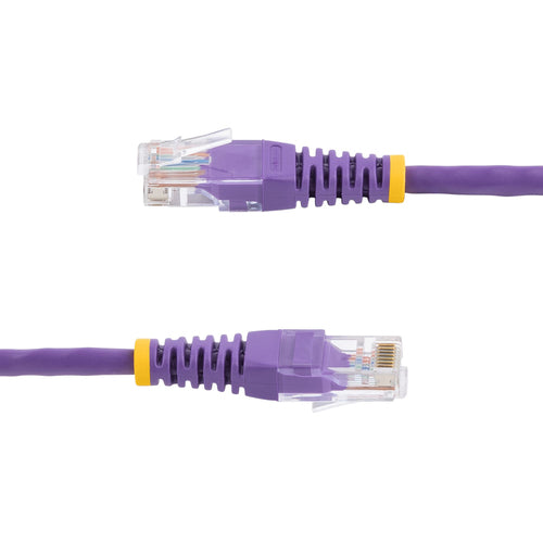 StarTech.com Cat5e Patchkabel – 1,8 m Lila – Zuverlässiges Netzwerkkabel