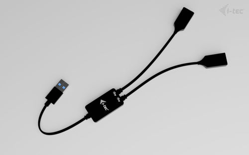 i-tec USB-A Cable HUB 2 port (2x USB-A) USB cable