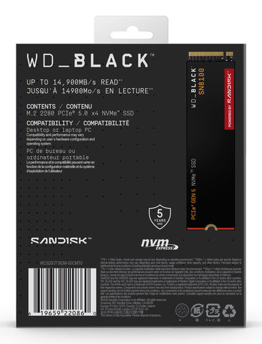 SanDisk Black WD_BLACK SN8100 NVMe