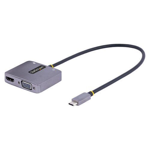 StarTech.com USB-C Video Adapter - 4K HDMI VGA Multiport Adapter