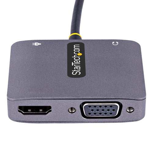 StarTech.com USB-C Video Adapter - 4K HDMI VGA Multiport Adapter
