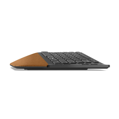 Wireless Split Keyboard Lenovo Go RF Wireless Scissor Key Switch QWERTY Grey