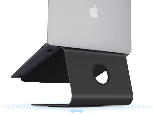 Aluminum Laptop Stand Rain Design mStand360 Rotatable for MacBooks 15 Inch