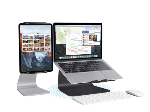 Aluminum Laptop Stand Rain Design mStand360 Rotatable for MacBooks 15 Inch