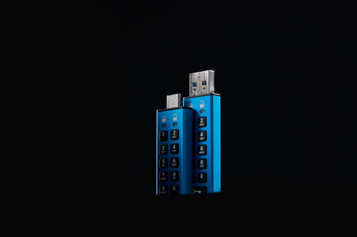 Kingston IronKey Keypad 200C 512GB USB-Flash-Laufwerk – AES-256-Verschlüsselung