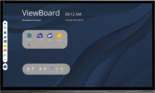 75 Zoll 4K Interaktiver Flachbildschirm LED Display WLAN