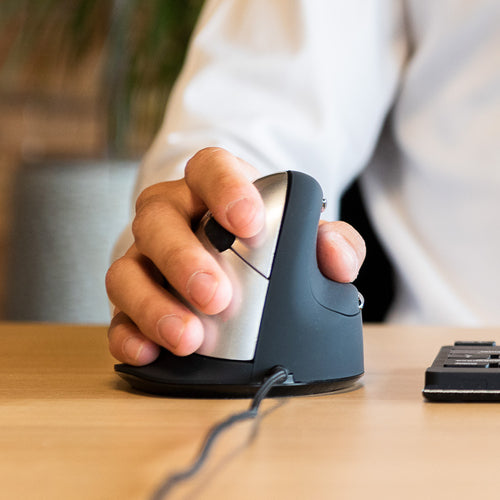 Ergonomic Wired Mouse R-Go Tools HE Break 3500 DPI USB Type-A Large Right-Handed