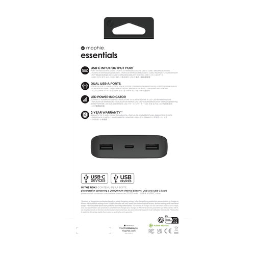 mophie essentials powerstation 20K