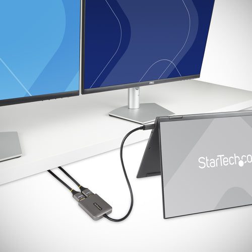 StarTech.com MST14CD122HD USB-C to Dual HDMI Adapter - 4K 60Hz Multi-Monitor Hub