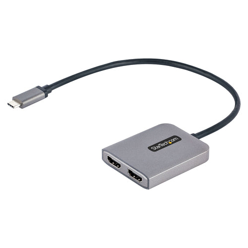 StarTech.com MST14CD122HD USB-C to Dual HDMI Adapter - 4K 60Hz Multi-Monitor Hub