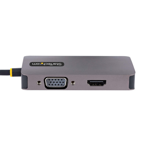 StarTech.com USB-C Video Adapter - 4K HDMI DVI VGA Multiport Adapter