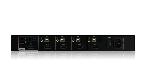 KVM Switch IOGEAR GCS1414TAA4 4K Ultra HD Resolution Black