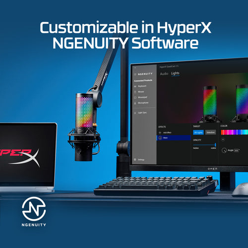 HyperX QuadCast 2 S - USB Microphone (Black)