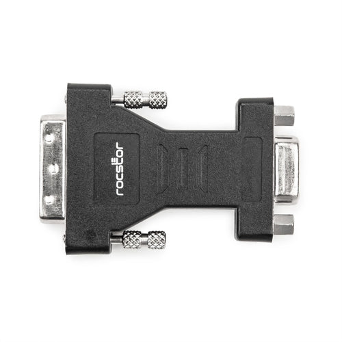 DVI-I to VGA Adapter Rocstor Y10A233-B1 Black Gender Changer