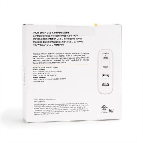 Rocstor Y10A245-W1 mobile device charger