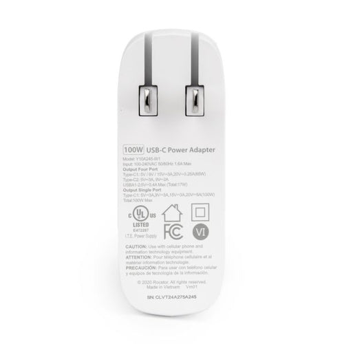 Rocstor Y10A245-W1 mobile device charger