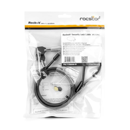 Rocstor Rocbolt N19 cable lock