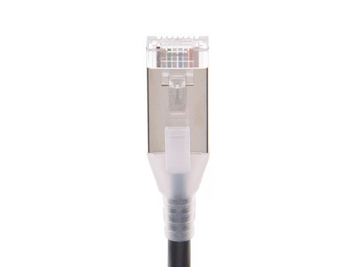 Cat6a SlimRun Networking Cable 0.61m RJ-45 S/FTP Black