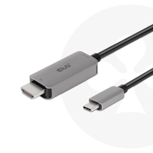 CLUB3D CAC-1587 USB Typ-C auf HDMI Kabel 4K120Hz 8K60Hz Schwarz