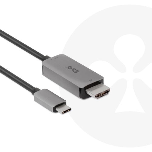 CLUB3D CAC-1587 USB Typ-C auf HDMI Kabel 4K120Hz 8K60Hz Schwarz