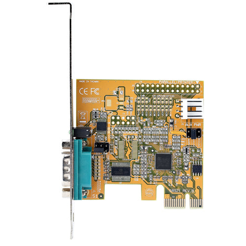 StarTech.com PCI Express Serial Card - 16C1050 UART RS232 - Full-height & Low-profile