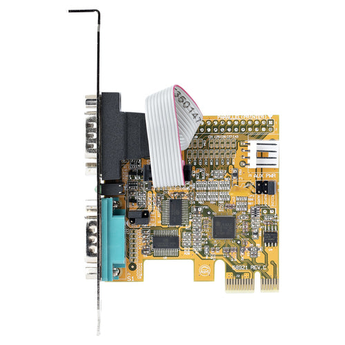 StarTech 2-Port PCI Express Serielle Schnittstellenkarte - Dual Port RS232 Adapter - PCIe 16C1050