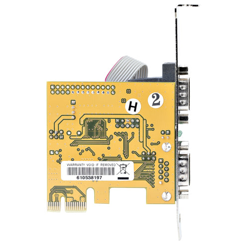 StarTech 2-Port PCI Express Serielle Schnittstellenkarte - Dual Port RS232 Adapter - PCIe 16C1050