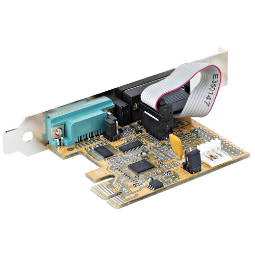 Serial Card StarTech.com 2-Port PCI Express Dual RS232 DB9 Windows Linux