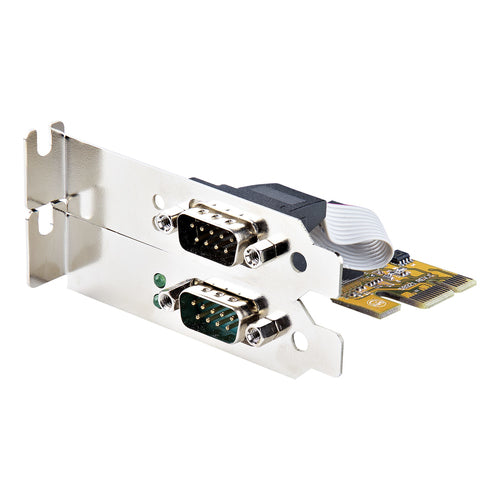 StarTech 2-Port PCI Express Serielle Schnittstellenkarte - Dual Port RS232 Adapter - PCIe 16C1050