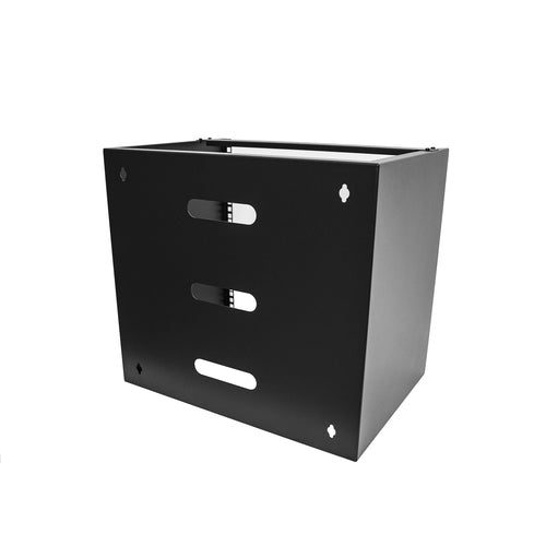 StarTech 10U Wall Mount Network Rack - 14" Deep - Black - Low Profile - IT Equipment Support