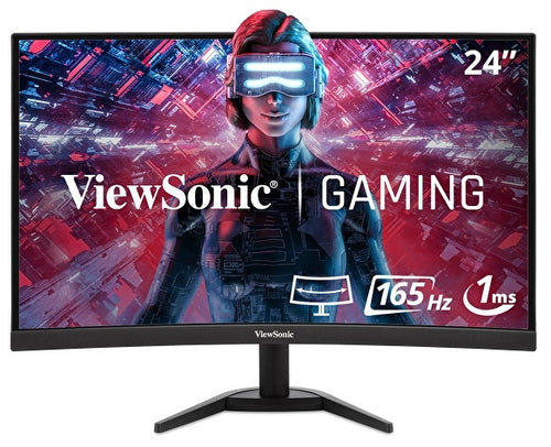 Viewsonic VX2418C 24-Inch Full HD Monitor - 165Hz, VA Panel