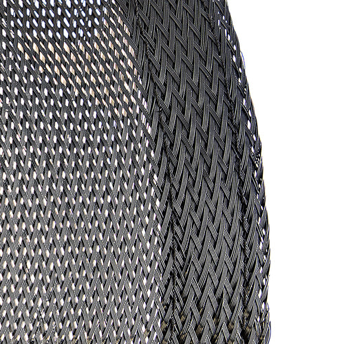 StarTech.com WKSTNCMFLX Cable Management Sleeve - 10ft Heavy Duty Polyester Mesh - Black