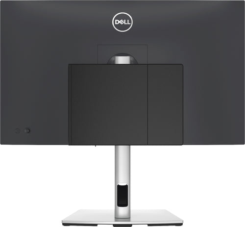 Dell Pro Micro All-in-One Stand MFS22 - Height Adjustable for 19" & 27" Displays - Silver & Black