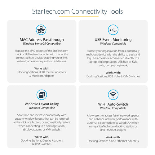 StarTech.com DK31C4DPPDUE laptop dock/port replicator