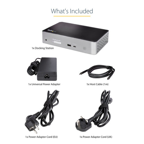StarTech.com DK31C4DPPDUE laptop dock/port replicator