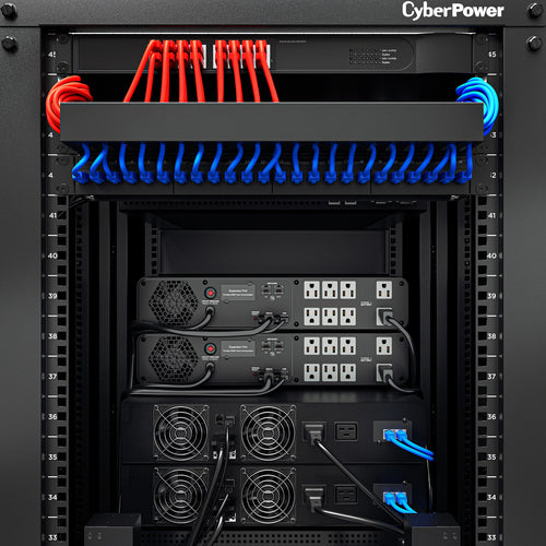 CyberPower CP1500PFCRM2U 1,5 kVA Line-Interactive-USV – Sinuswellen-Ausgang für empfindliche Geräte