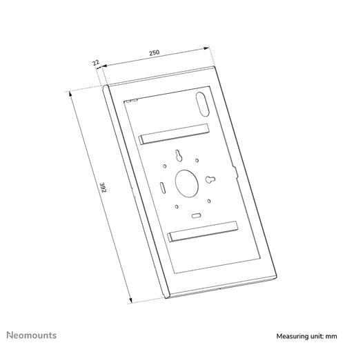 Neomounts WL15-603BL1 tablet security enclosure