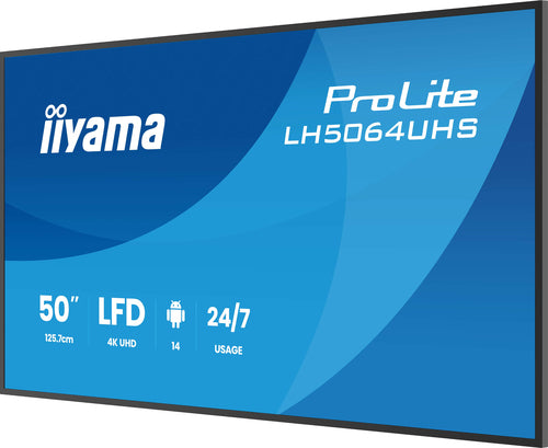iiyama LH5064UHS-B1AG Signage Display