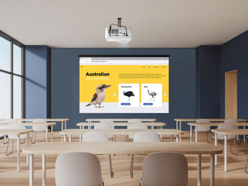ViewSonic LS630W Datenprojektor - 4500 ANSI Lumen, WXGA-Auflösung, Hoher Kontrast