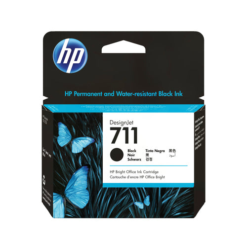 HP DesignJet Ink Cartridge 80ml Black for T100 T120 T130 T520 T525 T530