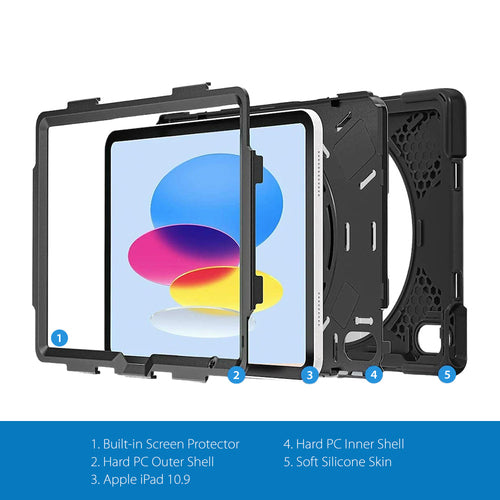Strike CAS-STK APP IPAD 10.9 RGD PTC tablet case