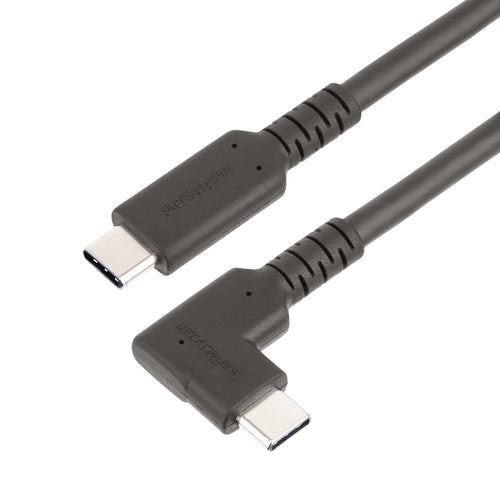 StarTech USB-C-Kabel RUSB31CC1MBR – 0,9 m langes rechtwinkliges 10-Gbit/s-Datenkabel