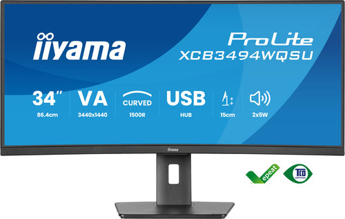 iiyama ProLite XCB3494WQSU-B1 computer monitor