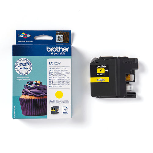 Brother LC123Y ink cartridge