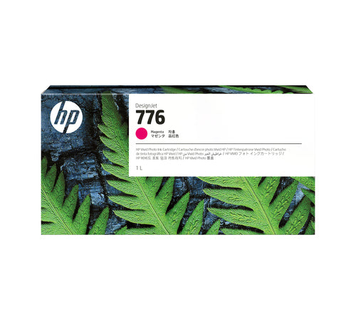 HP 776 1-Liter Magenta Tintenpatrone für DesignJet Z9+ Pro Drucker