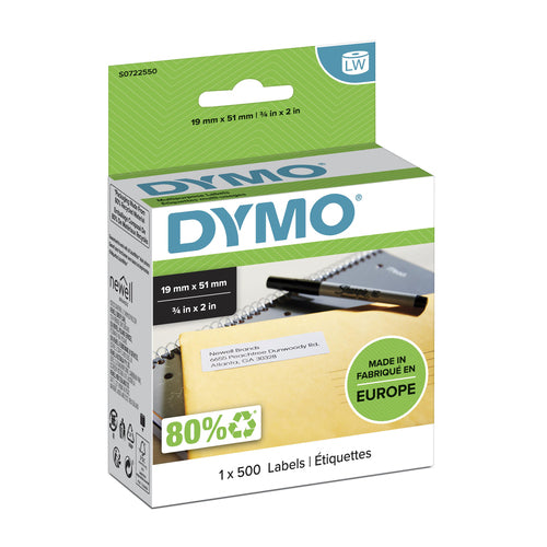 DYMO LW - Multi-Purpose Labels - 19 x 51 mm - S0722550