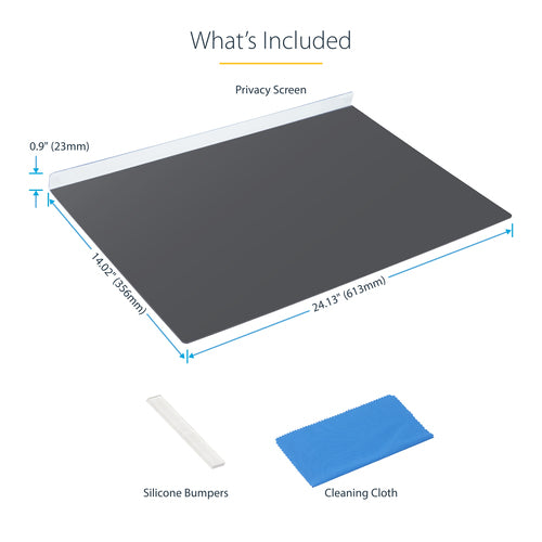 Monitor Privacy Filter StarTech 2769A 27-Inch Glare-Reduction Anti-Fingerprint