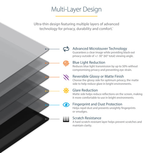 StarTech.com 16M21-PRIVACY-SCREEN display privacy filter
