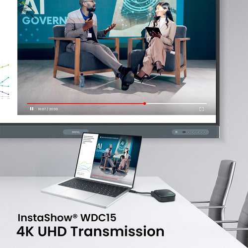 4K UHD Kabelloses Präsentationssystem BenQ InstaShow WDC15 Desktop